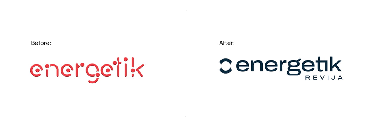 Onoff reference - revija Energetik redesign logotipa
